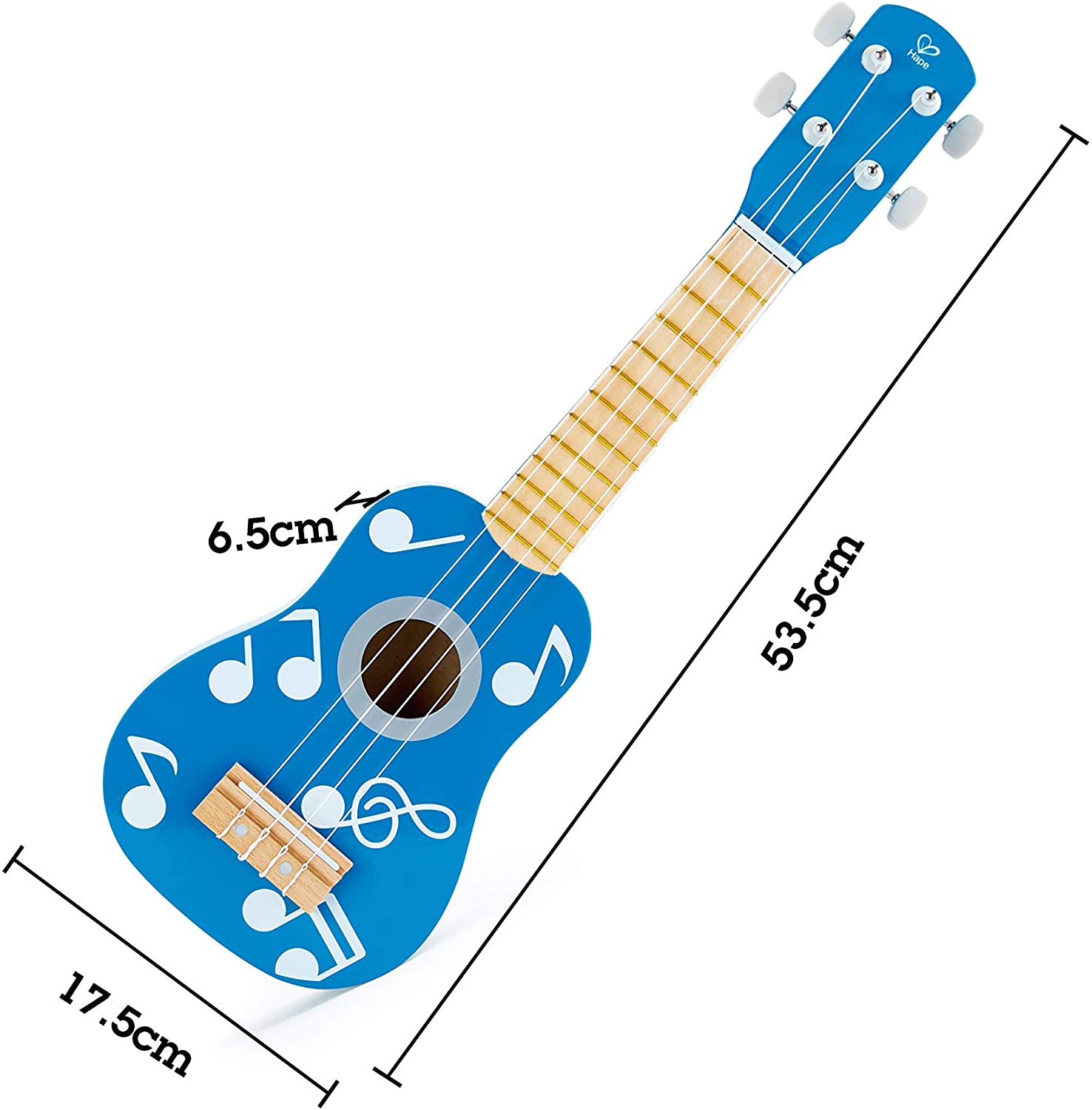 Музыкальная игрушка Гавайская гитара, цвет – голубой  